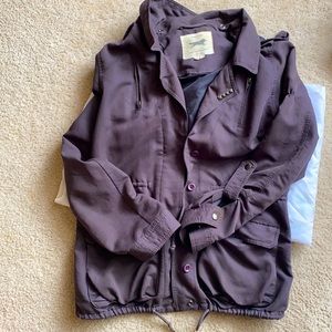 Grey OBEY utility jacket size M